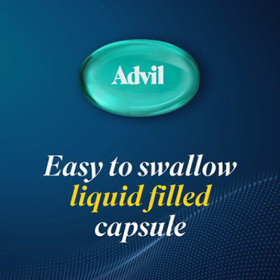 Advil Liqui-Gels Iburpofen Capsules 200mg Liquid Filled Minis - 20 Count - Image 3