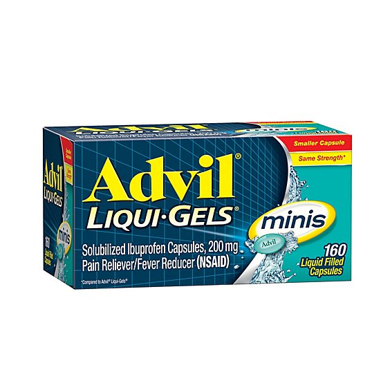 Advil Liqui-Gel Minis 160 Ct - 160 Count