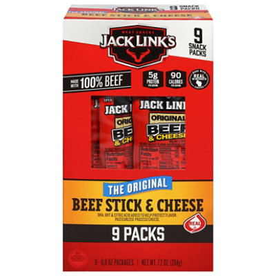 Jack Links Beef & Cheese Multi-Pack All American - 7.2 Oz - Image 1