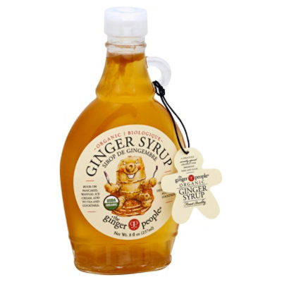 Ginger People Syrup Fijian Org - 8 Oz