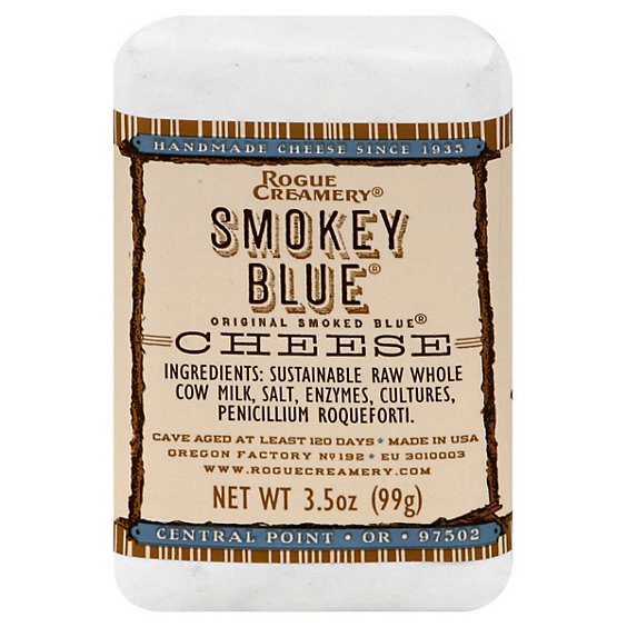 Rogue Creamery Smokey Blue Cheese Blue Original Smoked Pack - 3.5 Oz