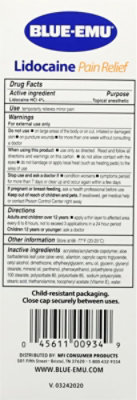 Blue Emu Lidocaine Cream - 2.7 Oz - Image 4