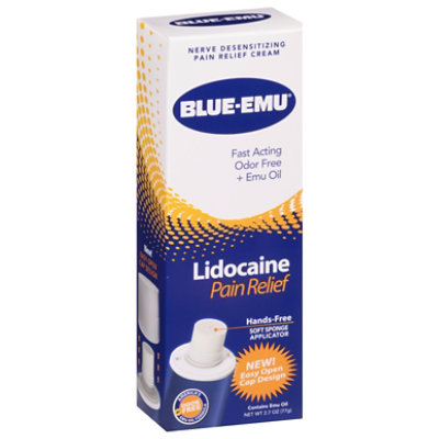 Blue Emu Lidocaine Cream - 2.7 Oz