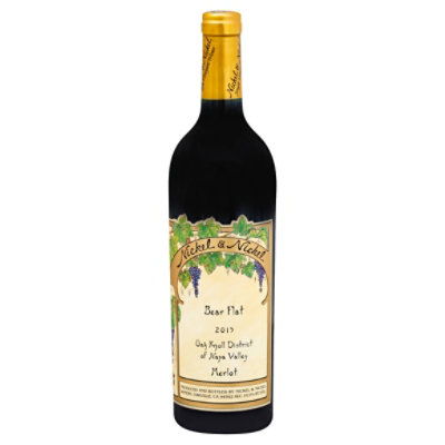  Nickel & Nickel Merlot Bear Flat Wine - 750 Ml 