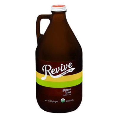 Revive Kombucha Wild Ginger - 60 Fl. Oz.