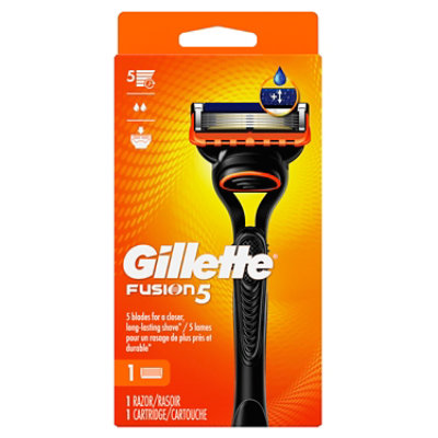 Gillette Fusion5 Mens Razor Handle + 1 Blade Refill - Each - Image 8