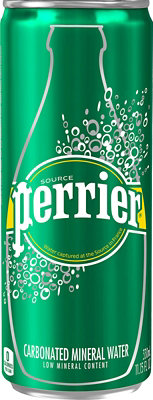 Perrier Carbonated Mineral Water Slim Can - 11.15 Fl. Oz.