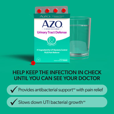 AZO Urinary Tract Defense Antibacterial Protection Health Tablet - 24 Count - Image 5