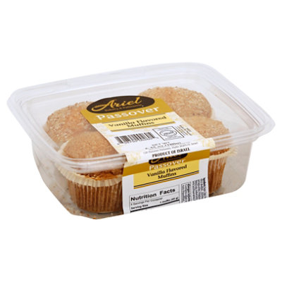 Ariel Bakery Muffins Vanilla - 7.05 Oz