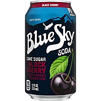 Blue Sky Soda Pop Cane Sugar Black Cherry - 12 Fl. Oz. - Image 2