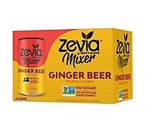 Zevia Ginger Beer 0cal - 6-7.5 Fl. Oz.
