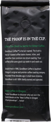 GoodBean Coffee Coffee Organic Ground Dark Roast Dark Mountain - 12 Oz - Image 4