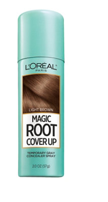 LOreal Paris Magic Root Cover Up Gray Light Brown Hair Concealer Spray - 2 Oz