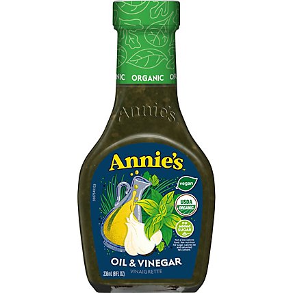 Annies Naturals Vinaigrette Organic Oil & Vinegar With Balsamic Vinegar - 8 Oz - Image 2