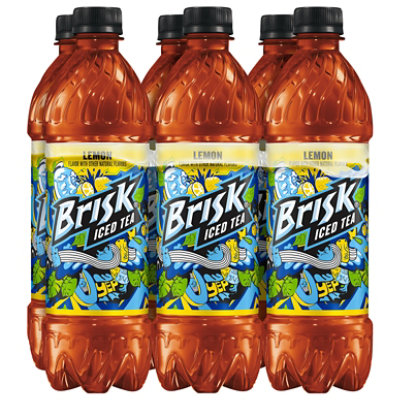 Brisk Iced Tea Lemon - 6-16.9 Fl. Oz. - Image 3