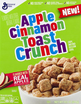 Cinnamon Toast Crunch Apple Cereal Oats & Corn - 11.1 Oz