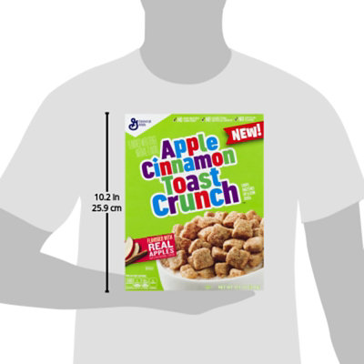 Cinnamon Toast Crunch Apple Cereal Oats & Corn - 11.1 Oz - Image 5