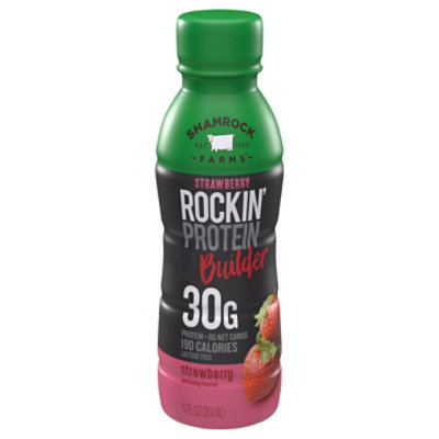 Shamrock Farms Rockin Protein Shake Builder Strawberry - 12 Fl. Oz. - Image 3