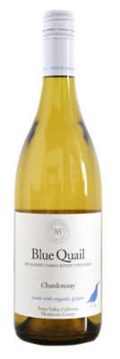 Blue Quail Chardonnay Wine - 750 Ml - Image 1
