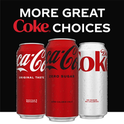 Coca-Cola Zero Sugar Soda Can - 16 Fl. Oz. - Image 4