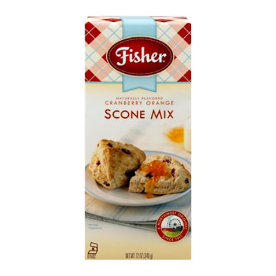 Fisher Fair Scone Mix Cranberry Orange - 12 Oz - Image 3