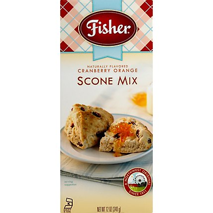 Fisher Fair Scone Mix Cranberry Orange - 12 Oz - Image 2