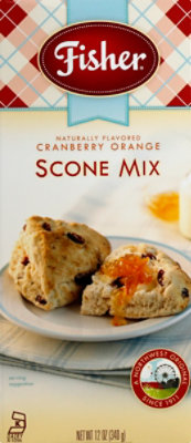 Fisher Fair Scone Mix Cranberry Orange - 12 Oz - Image 2