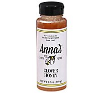 Annas Gourmet Honey Bear Clover - 12 Oz