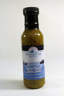 Monterey Bay Seafood Lemon Pepper Garlic Glaze - 12 Fl. Oz.