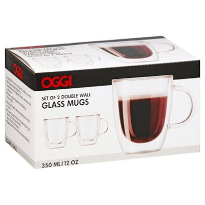 Borosilicate Double Wall Espresso Cups Set - Each