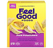 Feel Good Foods Gluten Free Pork Dumplings - 10.75 Oz