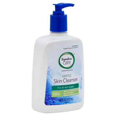 Signature Care Skin Cleanser Gentle Mild All Skin Types - 16 Fl. Oz.