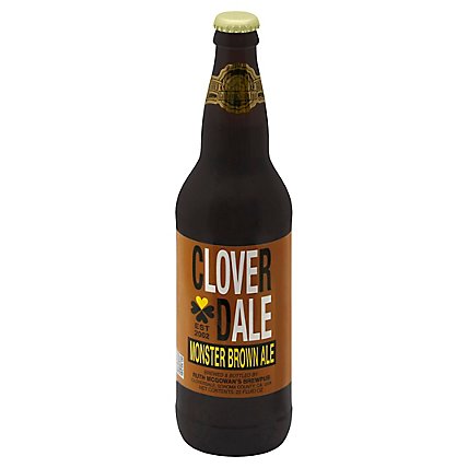 Cloverdale Monster Brown Ale In Bottles - 22 Fl. Oz. - Image 1