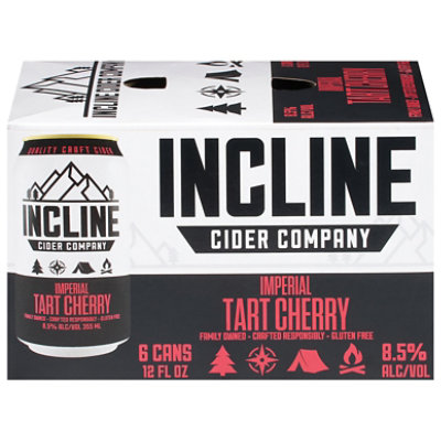 Incline Imperial Tart Cherry Cider Cans - 6-12 Oz - Image 3