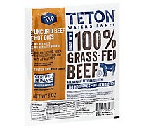 Teton Waters Ranch Uncured Beef Frankfurters - 10 Oz