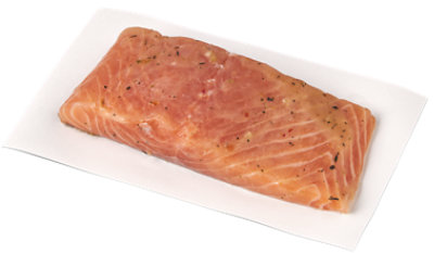 Atlantic Salmon Portion 7 Oz Marinated With California Orange 1 Count - Each - Image 1