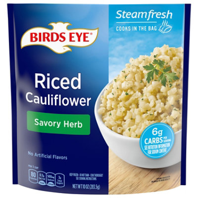 Birds Eye Steamfresh Veggie Made Cauliflower Riced With Savory Herb - 10 Oz