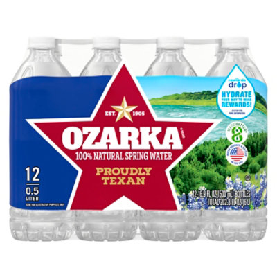 Ozarka 100% Natural Spring Water - 12-16.9 Fl. Oz. - Image 6