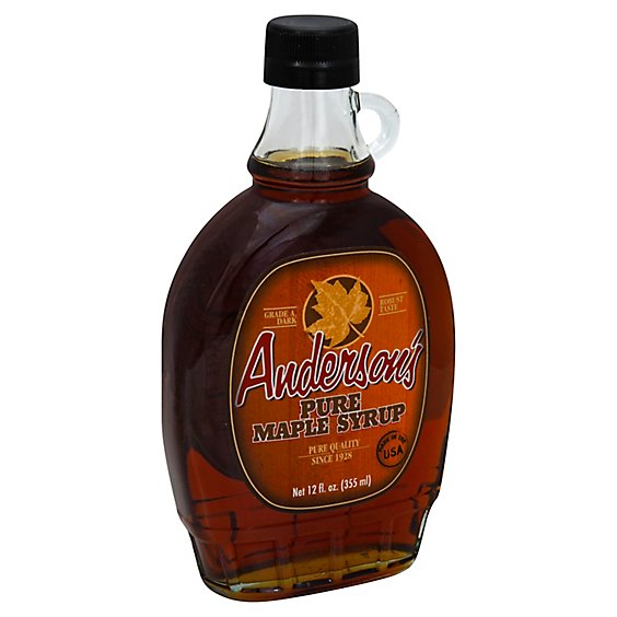 Andersons Pure Maple Syrup - 12 Fl. Oz.