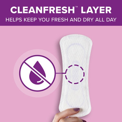 Poise Incontinence Panty Liners Incontinence Microliners - 54 Count - Image 6