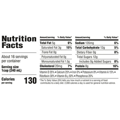Horizon Organic 2% Reduced Fat High Vitamin D Milk Jug - 1 Gallon - Image 4