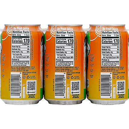 Hansens Soda Pop Mandarin Lime In Can - 12 Fl. Oz. - Image 6