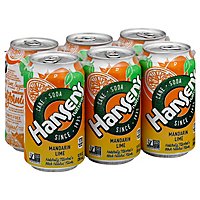 Hansens Soda Pop Mandarin Lime In Can - 12 Fl. Oz. - Image 1