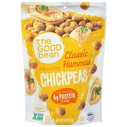 The Good Bean  Chickpea Snk Hummus - 6 Oz - Image 3