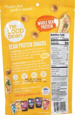 The Good Bean  Chickpea Snk Hummus - 6 Oz - Image 6