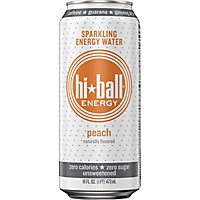 Hiball Energy Peach Energy Seltzer In Can - 16 Fl. Oz. - Image 2