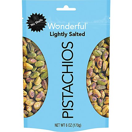 Wonderful Pistachios No Shells Roasted & Lightly Salted Pistachios - 6 Oz. - Image 2