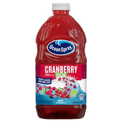 Ocean Spray Cocktail With Lime Cranberry Juice - 64 Fl. Oz. - Image 3