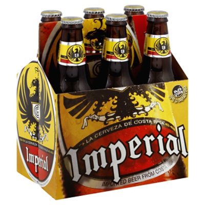 Cerveza Imperial Beer Bottles - 6-12 Fl. Oz.