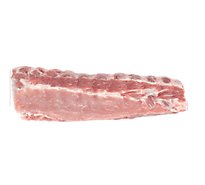Pork Loin Back Ribs Prev Frozen Service Case - 3.25 Lb
